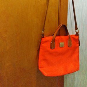 Medium Red Dooney & Bourke Nylon Tote